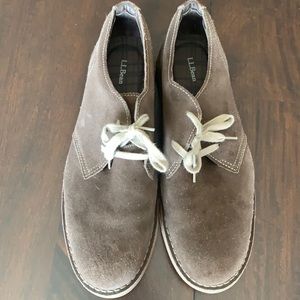 LL Bean Suede Shoes
